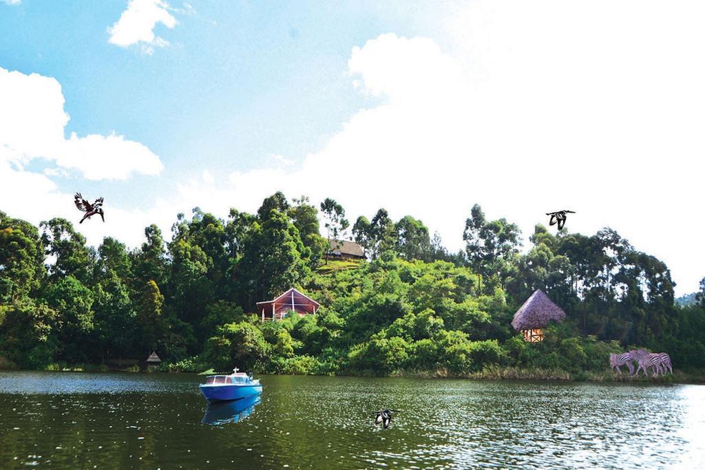 Lake Bunyonyi Eco Resort Chabahinga Luaran gambar